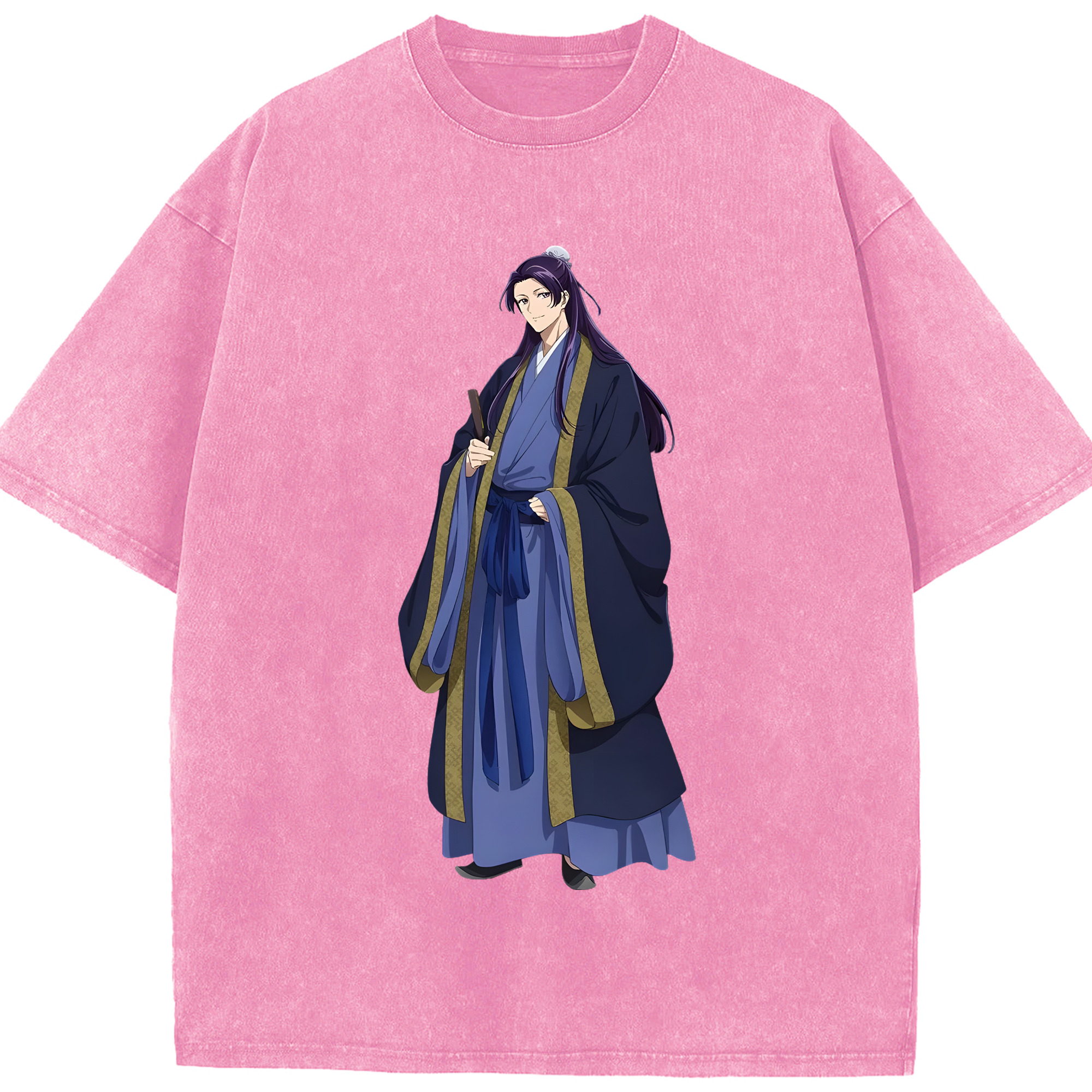 （画像用） 薬屋のひとりごと The Apothecary Diaries 綿100% ヴィンテージ風 半袖Tシャツ（フロントプリント）